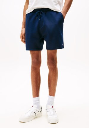 Tommy Jeans FLAG DRAWSTRING - Shorts - dark night navy