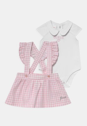 NEWBORN SET - T-shirt print - pure white