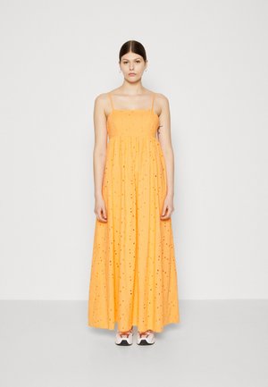 Selected SLFBONITA DRESS  - Maksikleit - papaya