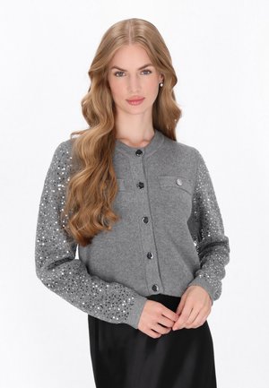Chaqueta de punto - grey melange