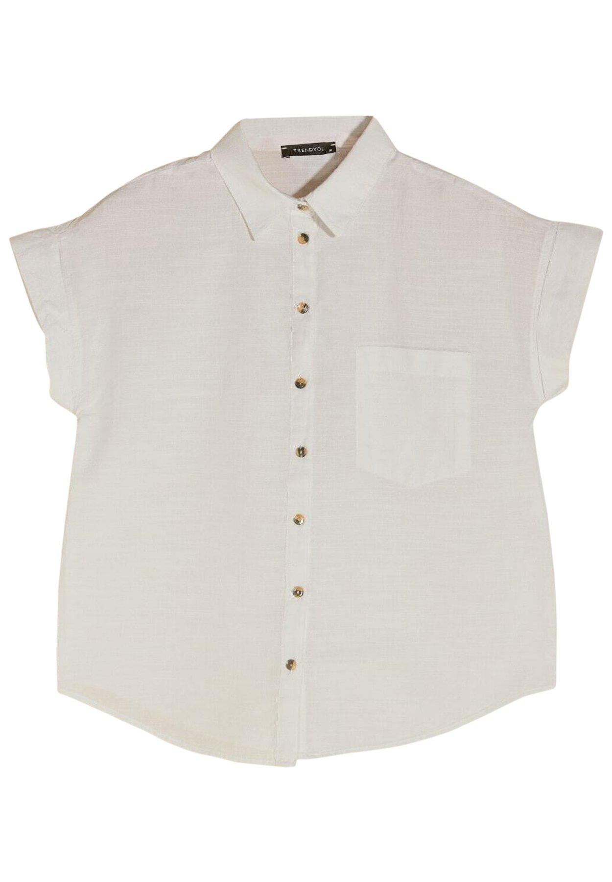 Trendyol Camicia - white/bianco