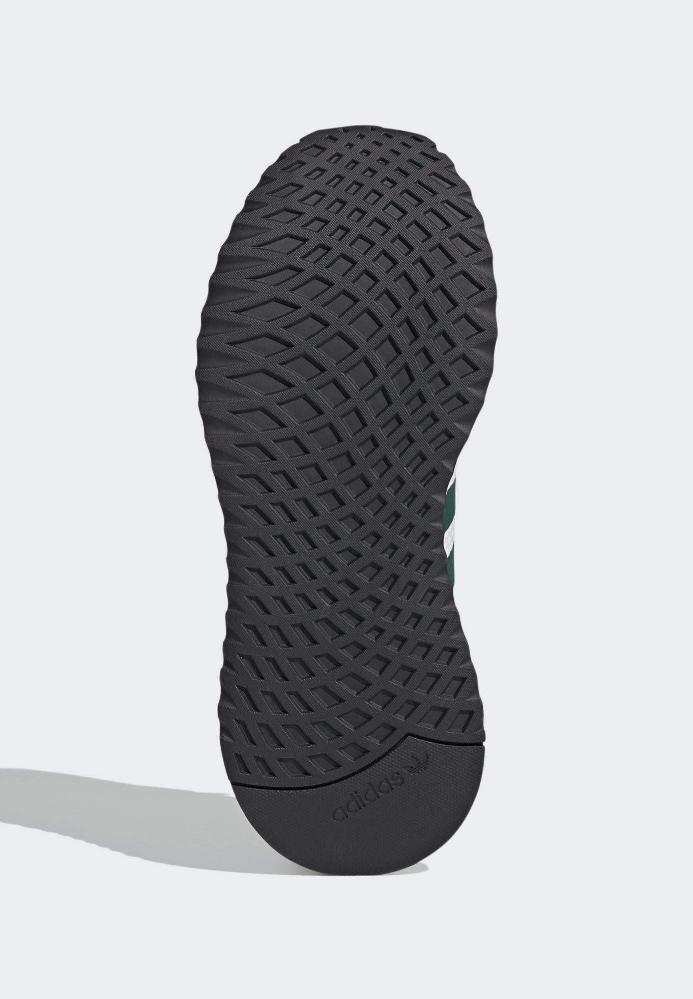 adidas Originals U_PATH RUN UNISEX - Sneakers laag - crystal  white/collegiate green/core black/wit - Zalando.nl