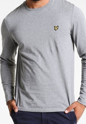 Långärmad tröja - mottled grey