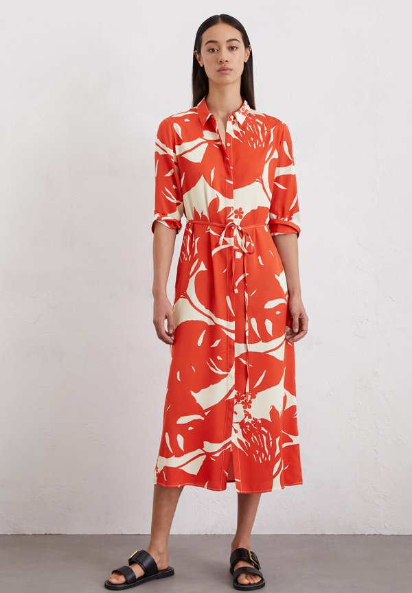 MIDI LENGTH STYLE LOOK - Shirt dress - multi