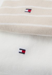 Tommy Hilfiger WOMEN SMALL STRIPE 2 PACK - Meias - beige