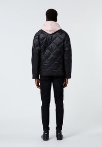 The Kooples Bunda z prachového peří - black