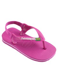 Havaianas HAVAIANAS FLIP FLOP BABY BRASIL LOGO II - Chanclas de dedo - pink