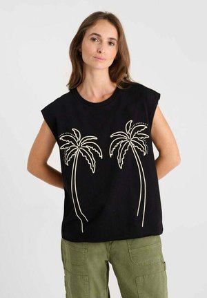 T-shirt imprimé - noir