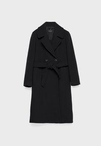 BASIC-MIT GÜRTEL - Klasičan kaput - black