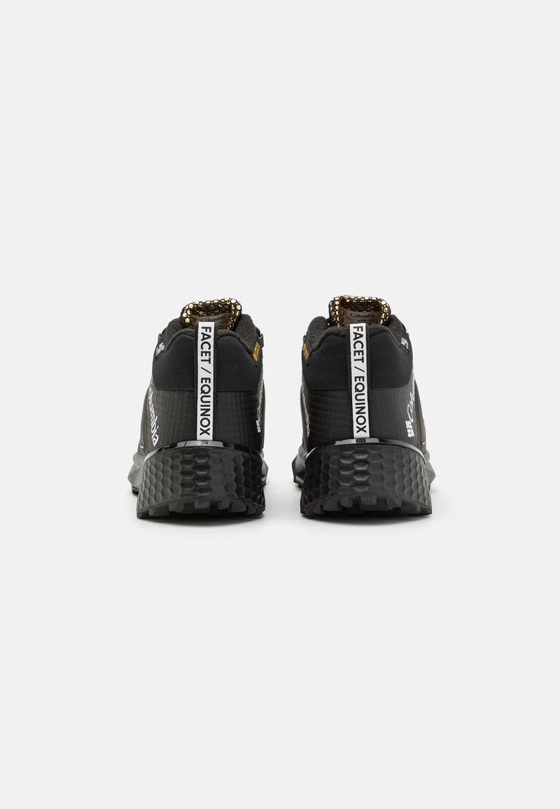 Columbia FACET 75 EQUINOX - Hiking shoes - black/white/black - Zalando