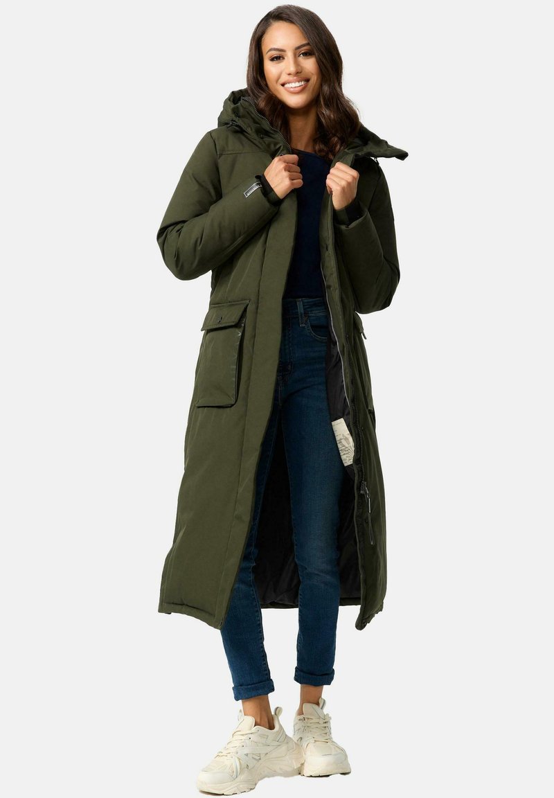 Navahoo WOLKENFROST XIV - Parkaer - dark olive