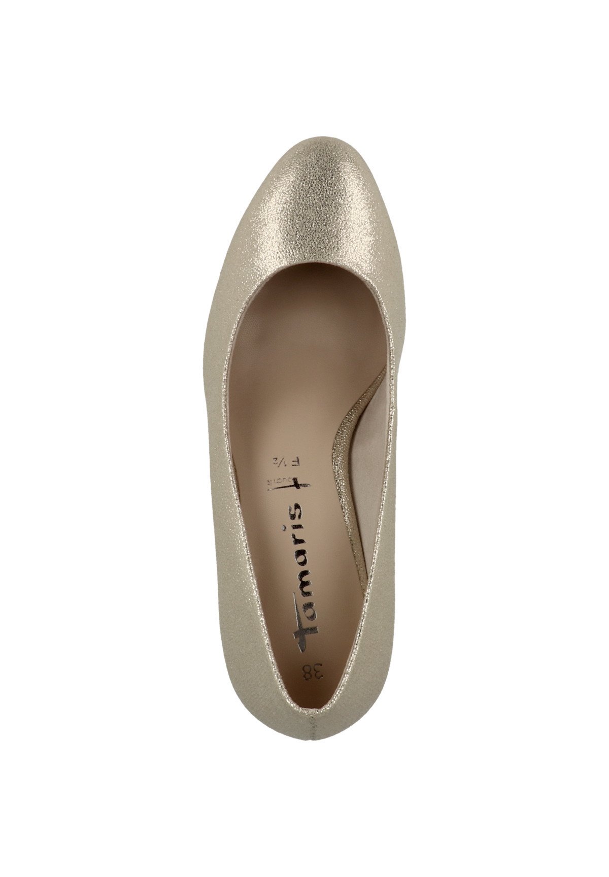 Tamaris Orecchini A Cerchio Cuore TJ-0472-E-20: Piccoli Cerchi In Acciaio IP Oro 2 Cm, Regalo Ideale