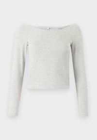 ONLLIVELOVE LIFE  - Top dugih rukava - light grey melange