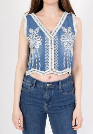 Veste sans manches - bleu