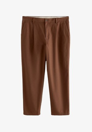 Next, Oblekové nohavice - rust brown