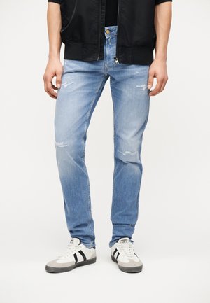 ANBASS - Slimfit džínsy - medium blue