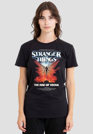 STRANGER THINGS VECNA RISE POSTER - Print T-shirt - black