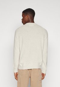 Samsøe Samsøe ISAK SWEATER - Vesta - silver lining