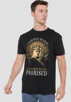 Warner Brothers, HOUSE OF THE DRAGON TARGARYEN PROMISED - Print T-shirt - black