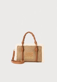 Love Moschino WINTERY - Handväska - hide/natural