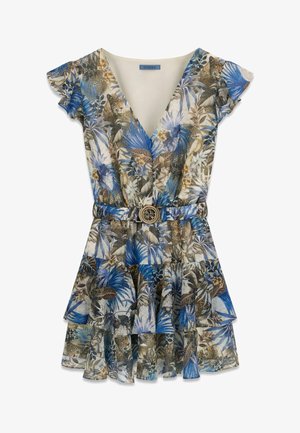 Guess, BEDRUCKTES MINI DRESS - Robe de jour - blumenmuster