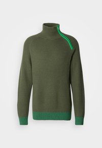 Scotch & Soda RAGLAN ZIP - Jumper - thyme