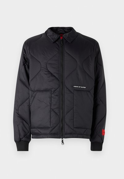 Vision of Super QUILTED JACKET WITH SKULL PATCH - Light jacket - black