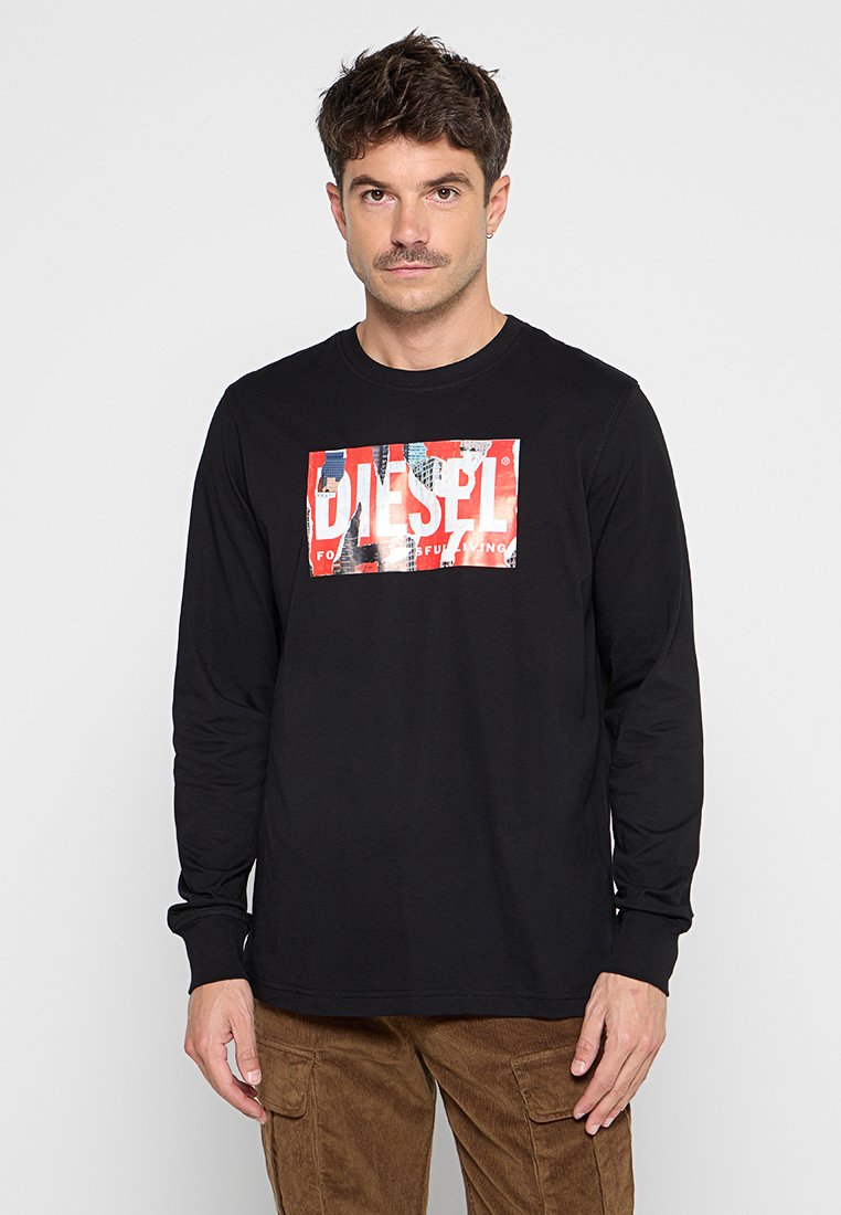 Diesel Longsleeve zwart
