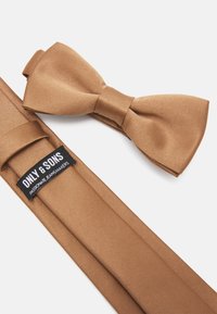 Only & Sons ONSTHEO BOW TIE SET - Laço - brown sugar