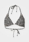 TRIANGLE CLEO - Bikini augšdaļa - black/creme