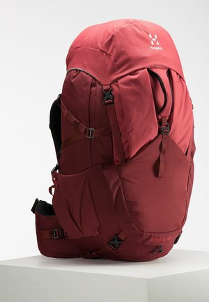 Hiking rucksack - light maroon red/brick red s-m