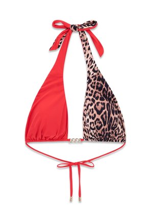 Guess, BIKINI-OBERTEIL MIT ZWEIFARBIGEM DREIECK - Haut de bikini - animalier