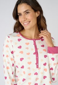Damart EN INTERLOCK SET - Conjunto de pijama - rouge imp
