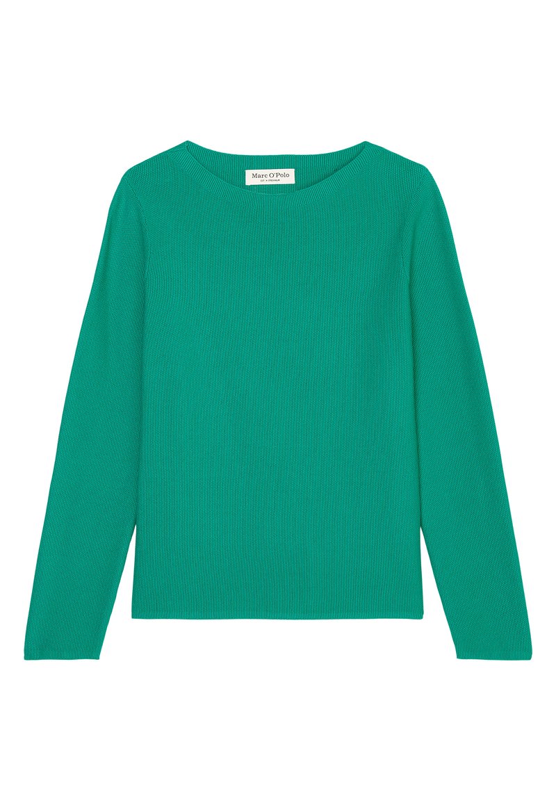 Marc O'Polo - LONGSLEEVE BOATNECK - Strikkegenser - mellow mint, Forstørre