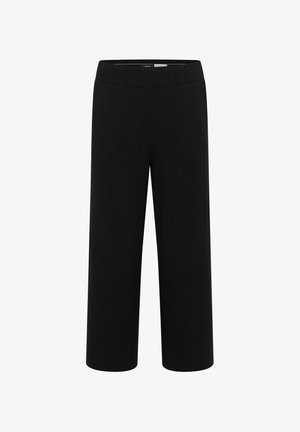 Cecil, 3/4 WIDE LEG HOSE IM CASUAL FIT - Pantalon classique - black