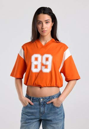America Today, T-SHIRTS & TOPS - T-shirt print - orange