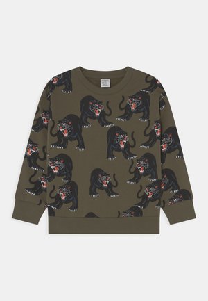 STREET PANTHER - Mikina - dark khaki green