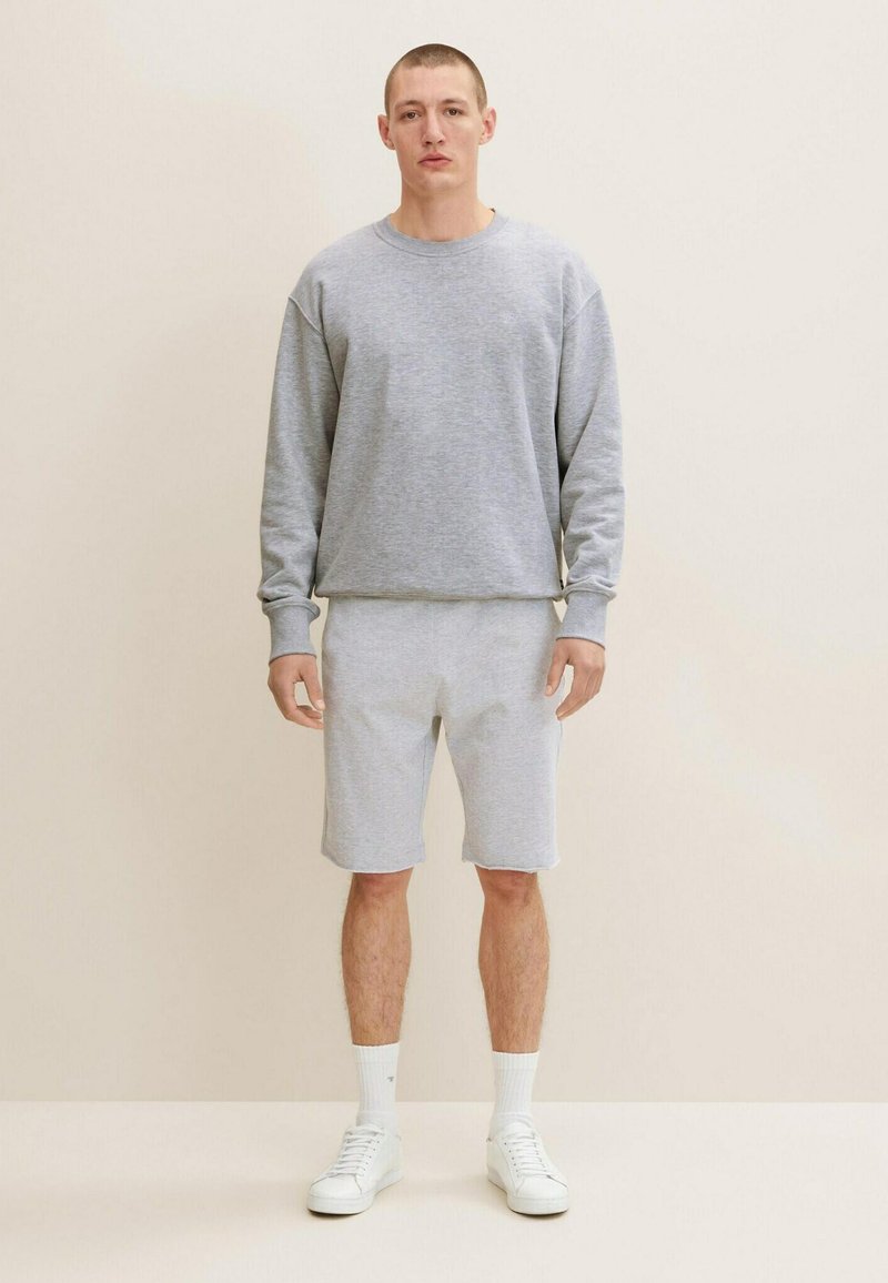 Herren Trainingsanzüge | TOM TAILOR INTEGRIERTEM GÜ Jogginghose light stone grey melange/hellgrau - EP46753 Herren Trainingsanzüge | TOM TAILOR INTEGRIERTEM GÜ Jogginghose light stone grey melange/hellgrau - EP46753