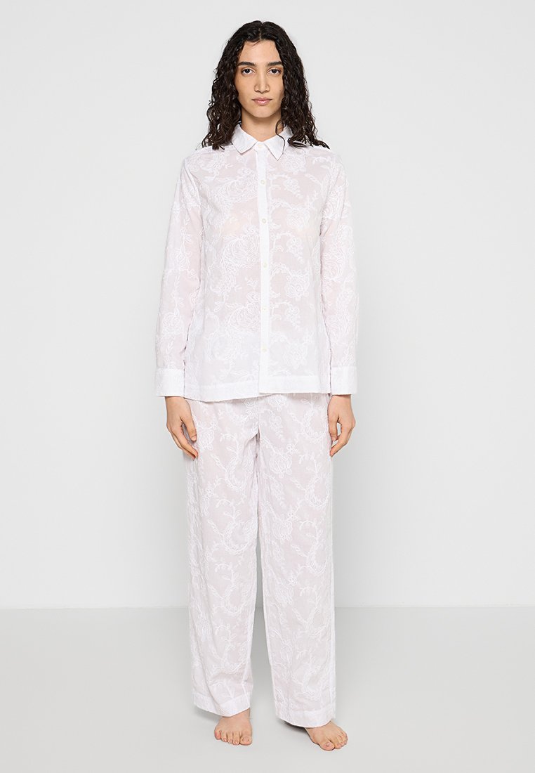 Lauren Ralph Lauren Pyjama wit Lauren Ralph Lauren Pyjama wit