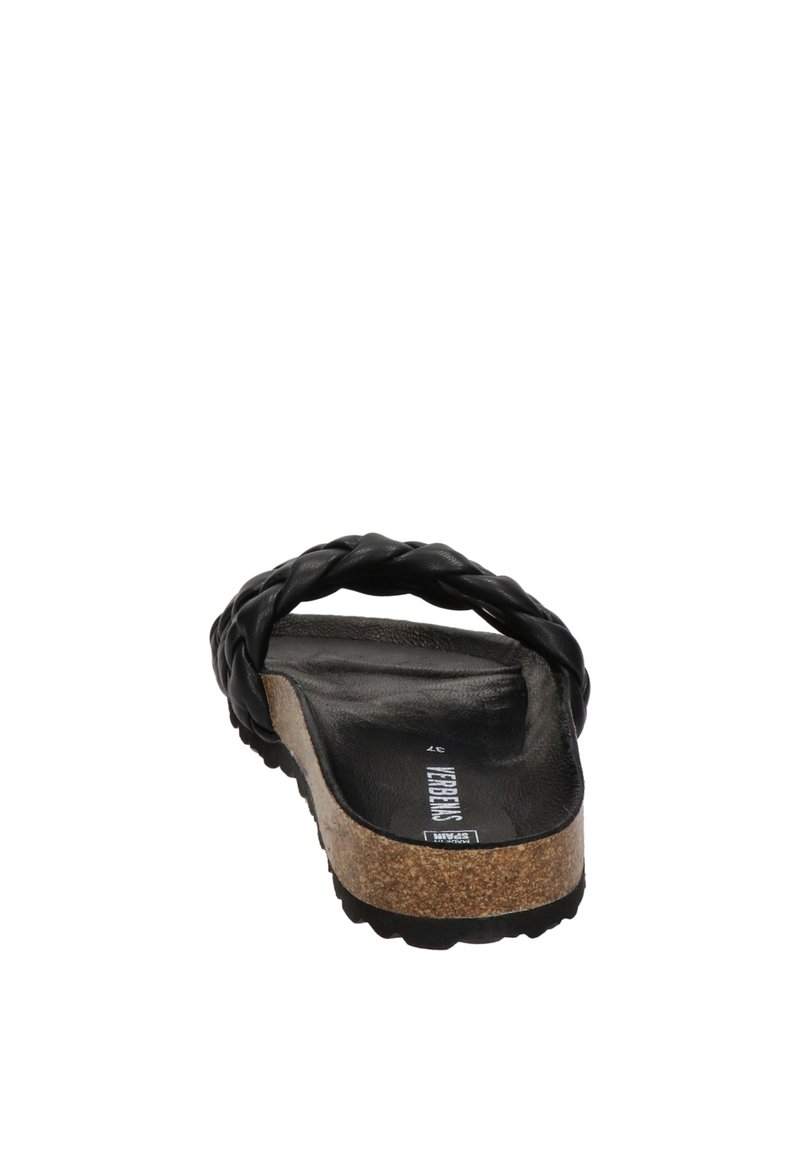 Damen Flache Pantoletten | VERBENAS Pantolette flach zwart/schwarz - OW73918 Damen Flache Pantoletten | VERBENAS Pantolette flach zwart/schwarz - OW73918