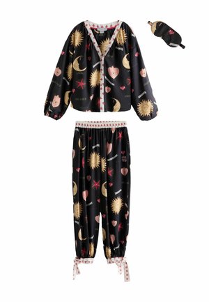Never Fully Dressed, SET - Nachtwäsche Set - black mystic