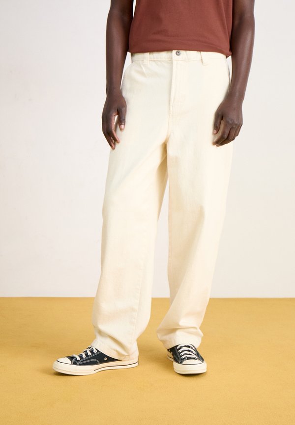 MADISON BAGGY FIT  - Baggy Jeans - ecru