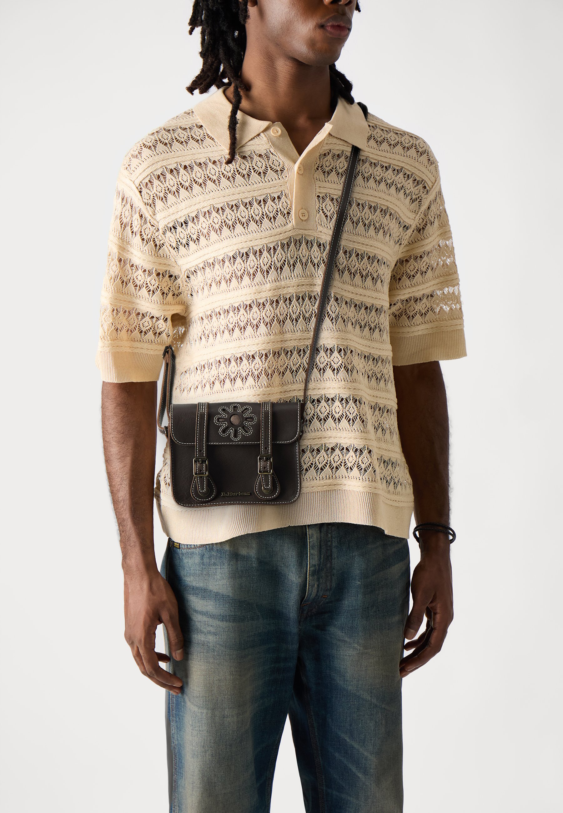 Dr Martens★7\" SATCHEL BAG★サッチェルバッグ★KELP BROWN 7インチ サッチェル バッグ