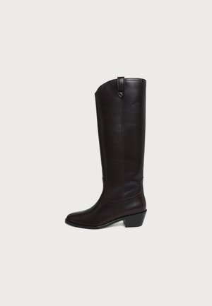 Vanessa Bruno, BOTTE TIAG 45MM - Bottes à lacets - ebene