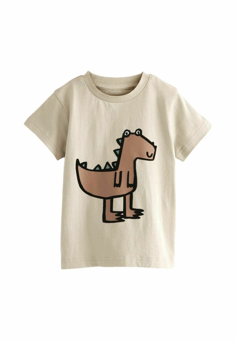 Next - SHORT SLEEVE CHARACTER - Camiseta estampada - neutral dinosaur, Ampliar