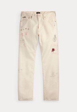 Polo Ralph Lauren, HAMPTON STRAIGHT GRAPHIC JEAN - Egyenes szárú farmer - flat creek