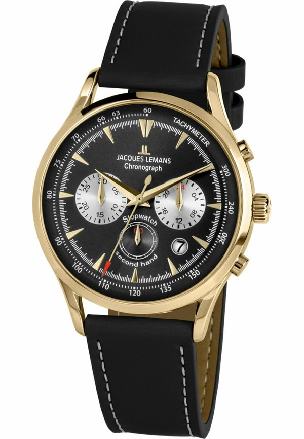 URE - Chronograph - zwart