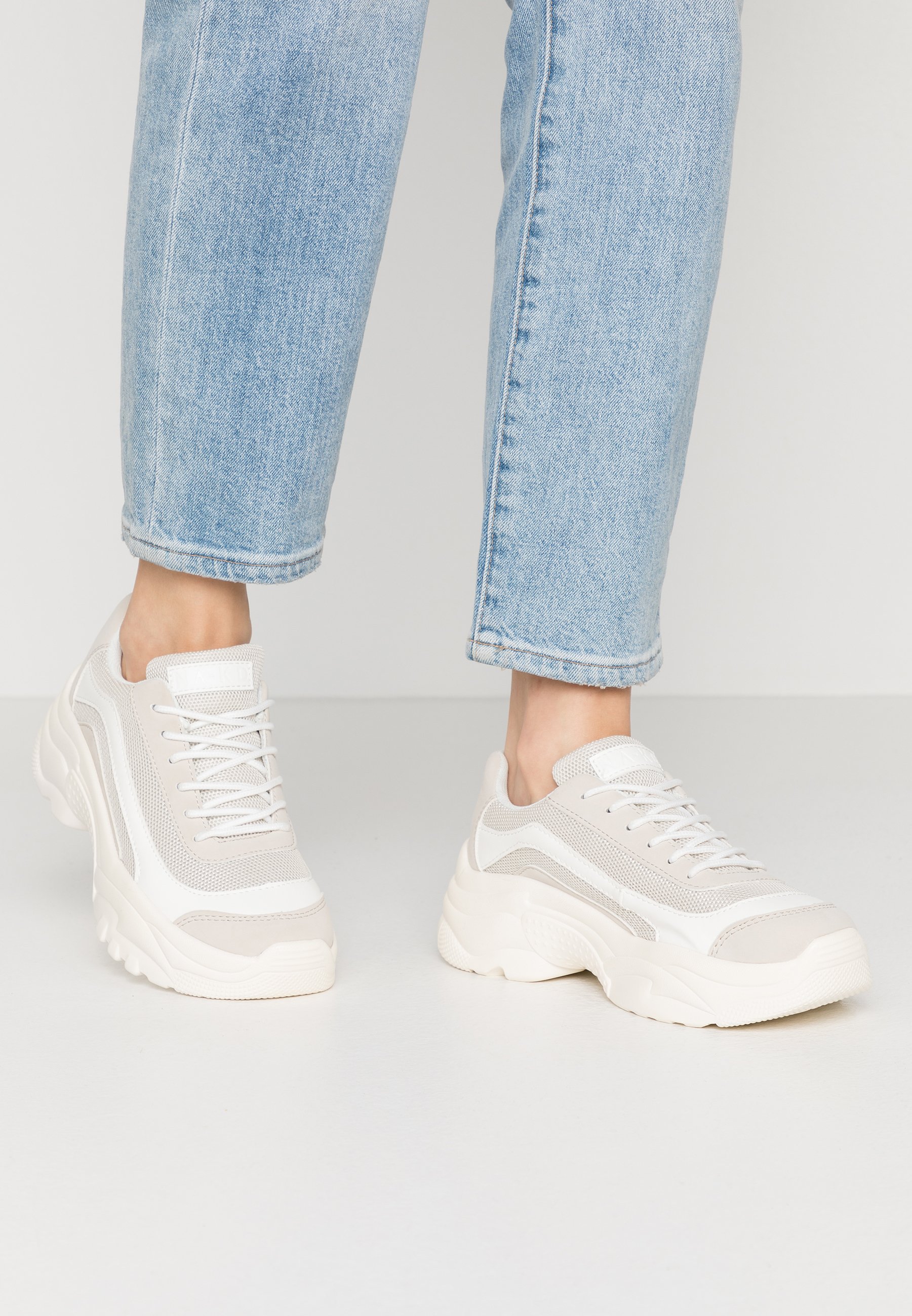 off white chunky trainers