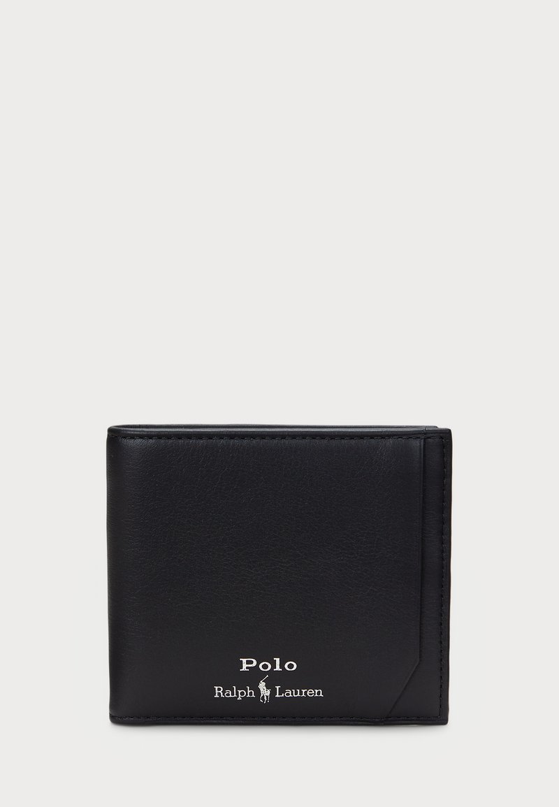 Polo Ralph Lauren SMOOTH LEATHER BILLFOLD WALLET - Piniginė - black