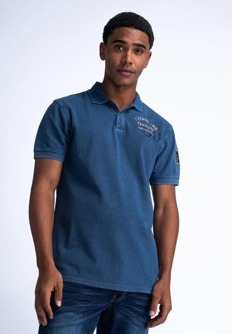 Petrol Industries - Poloshirt - petrol blue, Vergroten